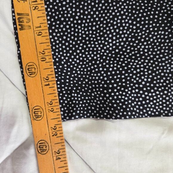 EUC CHAUS PETITES WIDE LEG DOTTED PLEATED SOFT PANTS SIZE 14 - Picture 16 of 16